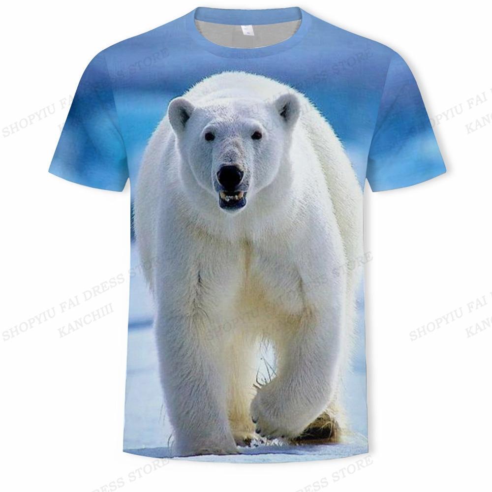 Xr-03 Heren T-shirt Dier Zeehond 3D Print T-shirt Heren Dames Mode T-shirt Kinderen Tops T-shirts Beer Tops Anime Cartoon T-shirt Kinderen 6XL