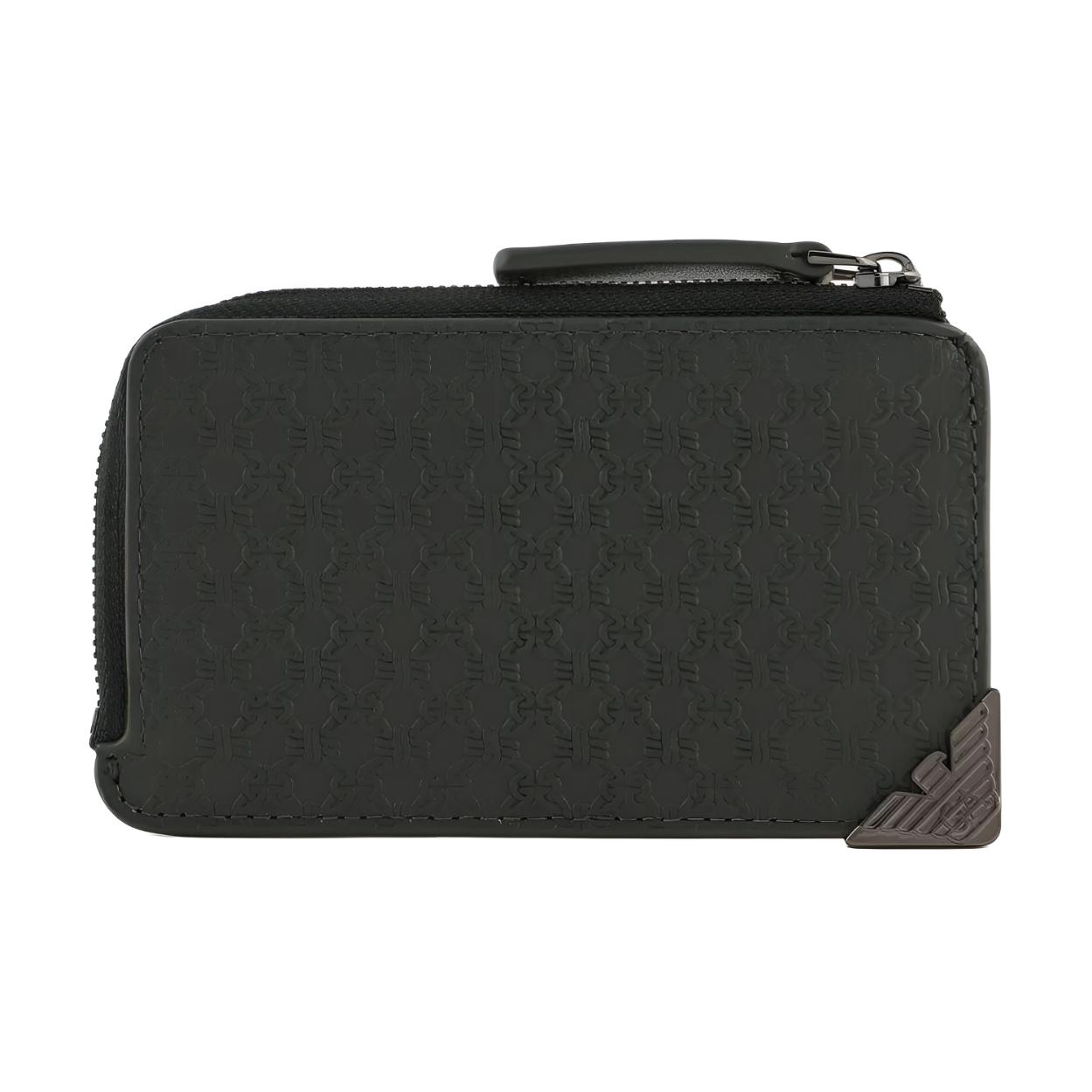 

Emporio Armani Vintage Decorative Pattern Metal Detail Iconic Eagle Logo Leather Card Holder Men Accessories Dark-Green Y4R630-YQ82X-89848 Basic Set (Bag+Dust Bag)