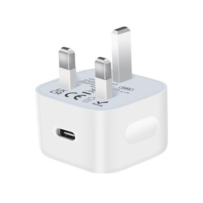 Pd 20w Ladegerät Typ-C Port Schnellladung Geeignet für Apple 15 Ladegerät UKCA Zertifizierung Pd20w Britische Vorschriften