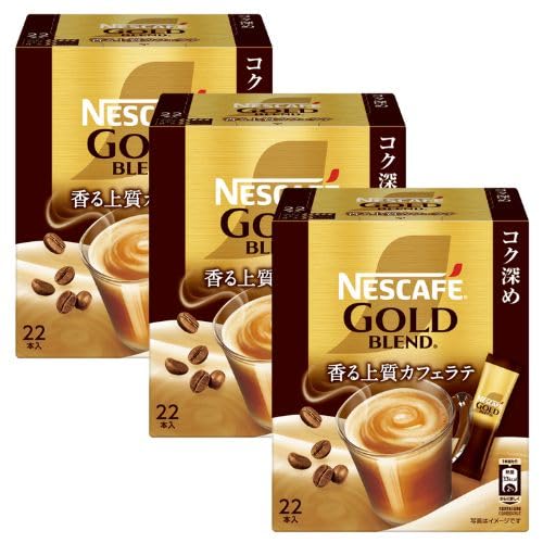 

Nescafe Gold Blend Deep Rich Ароматный высококачественный кофе латте 7 г x 22 коробка 66 чашек [3 набора]