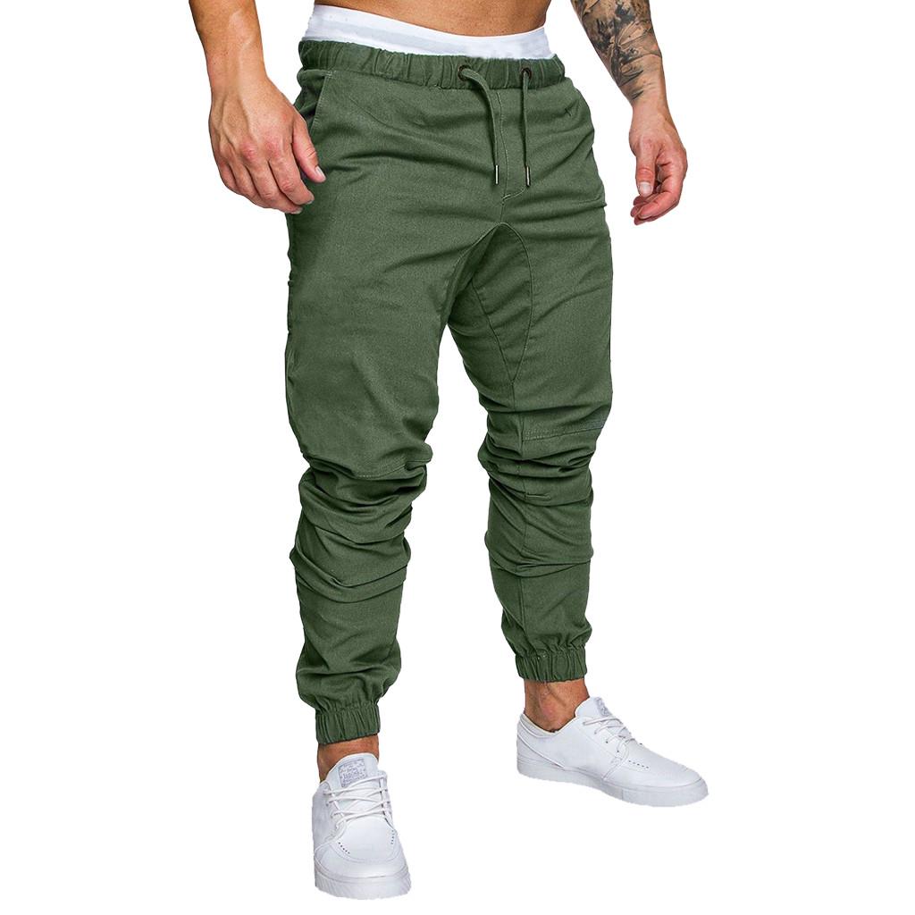 Fashion Men's Casual Outdoors Multi-pocket Work Trouser Cargo Long Pants