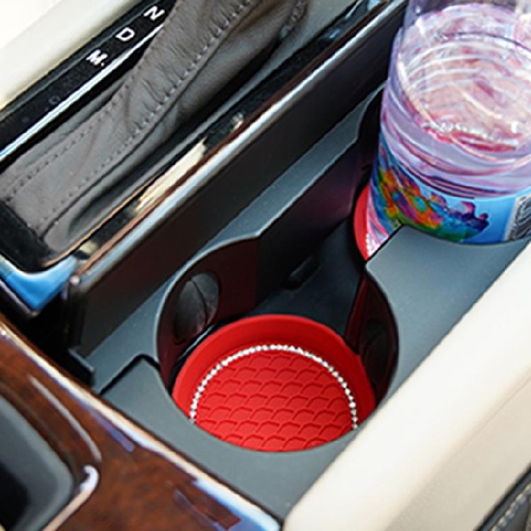 Cup Holder Pad Rhinestones Cup Holder Mat Bottle Holder Insert Coasters