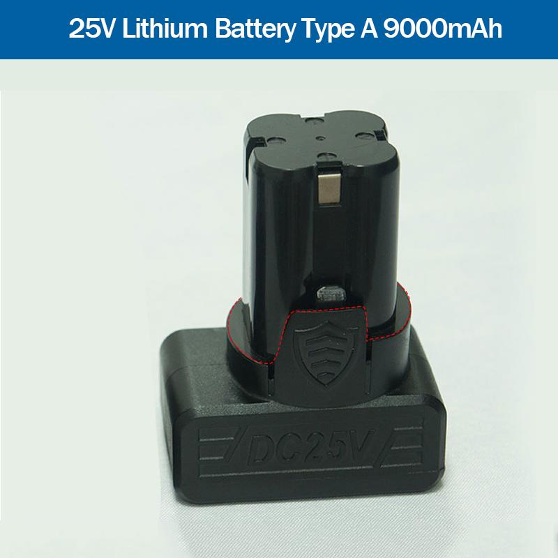16,8 В, 6000 мАч/25 В, 12000 мАч/литиевая батарея, аккумуляторная батарея, аксессуар для электрического инструмента, ручная электрическая дрель, аккумуляторная батарея 25VA чёрный