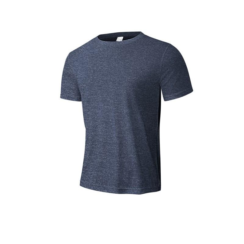 Mens Breathable Slim Fit Crew Neck T-Shirt Gym Running Casual Wear Youth Active Lifestyle