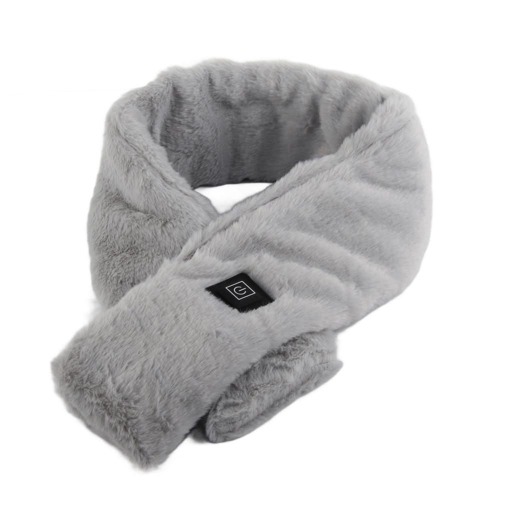 Electric Heated Scarf USB Powered Winter Warm Scarf 3 Gear Adjustable Comfortable Neck Scarf