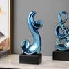 Music Symbol Note Ornament Decoration Ceramics Plating A Living Room Office Desktop Originality Arts And Crafts Gift