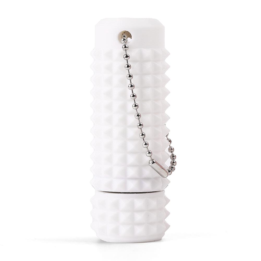 

Portable Mini 3D Printed Spiky Fidget Toy Keychain 360 Degree Rotate Stress Relief Sensory Toy for Autism ADHD Adults Teenagers Gift