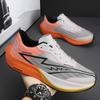 Fashion Men's Sports Shoes Full Palm Carbon Plate Running Shoes Men's and Women Athletics Marathon Racing Shock-absorbing Training Shoes