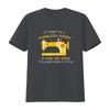 Quilting Hobby Sewing Machine Funny Idea For Sewer Quilter T Shirt vintage Washed Breathable graphic designer clothes