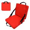 Chair Cushion Foldable Portable Soft Comfortable St Cushion with Backrest for Outdoor Camping Hiking Stadium  