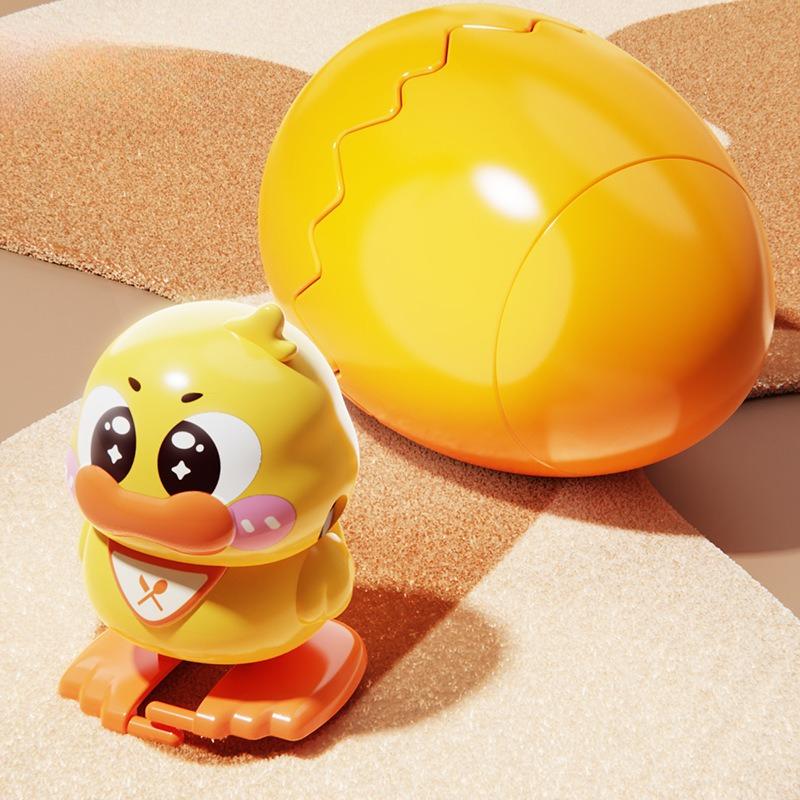 Cute Capybara Egg Action Figure - Clockwork Toy Dinosaur Snowman Rabbit Duck Animal Models Children's Gift Educational Ornament