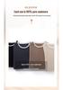 Women's 100% Cashmere Color Block Layered Knit Top - Autumn/Winter 2026 Collection