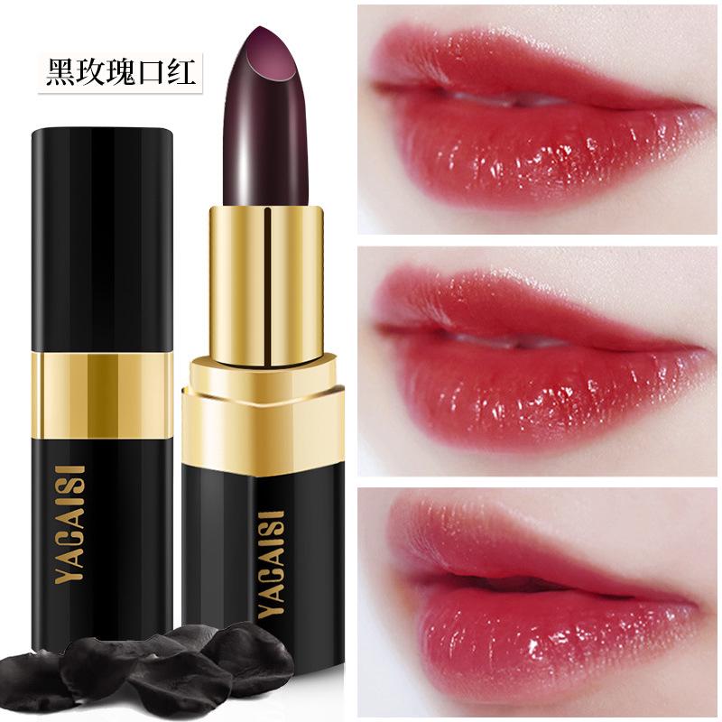 Red Cherry Healthy Moisturizing Repair Color Changing Lipstick, Legendary Same Moisturizing Temperature Changing Lipstick Beauty