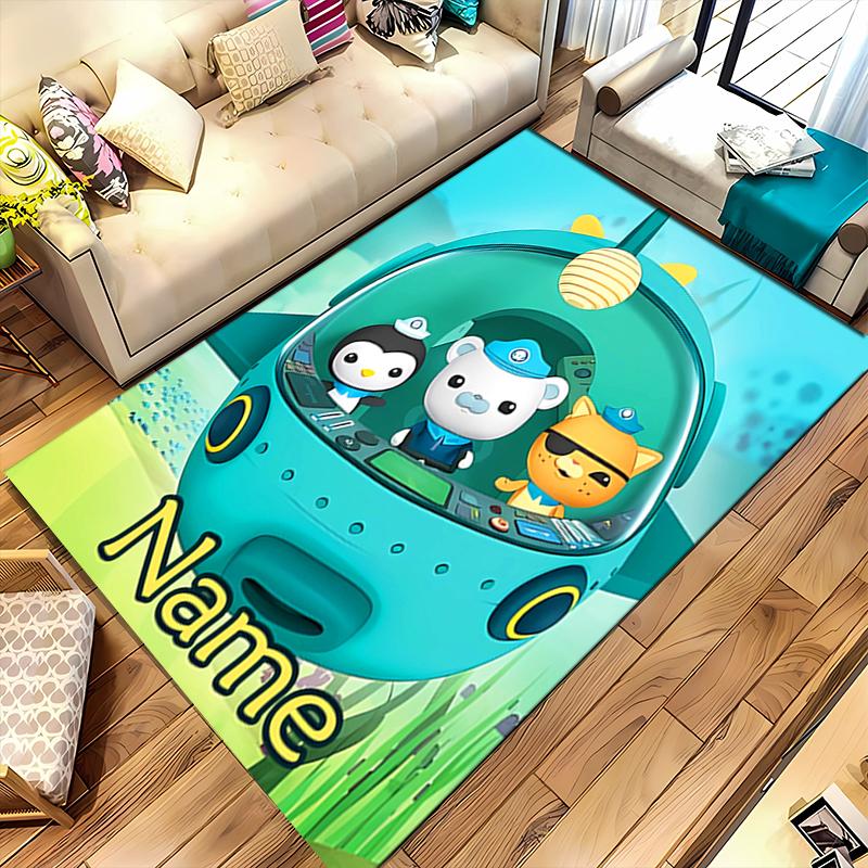 Custom personalization Octonauts Area Rug - Perfect For Kitchen, Bathroom,Laundry Room Decor Large Size Available,Gift All Seasons