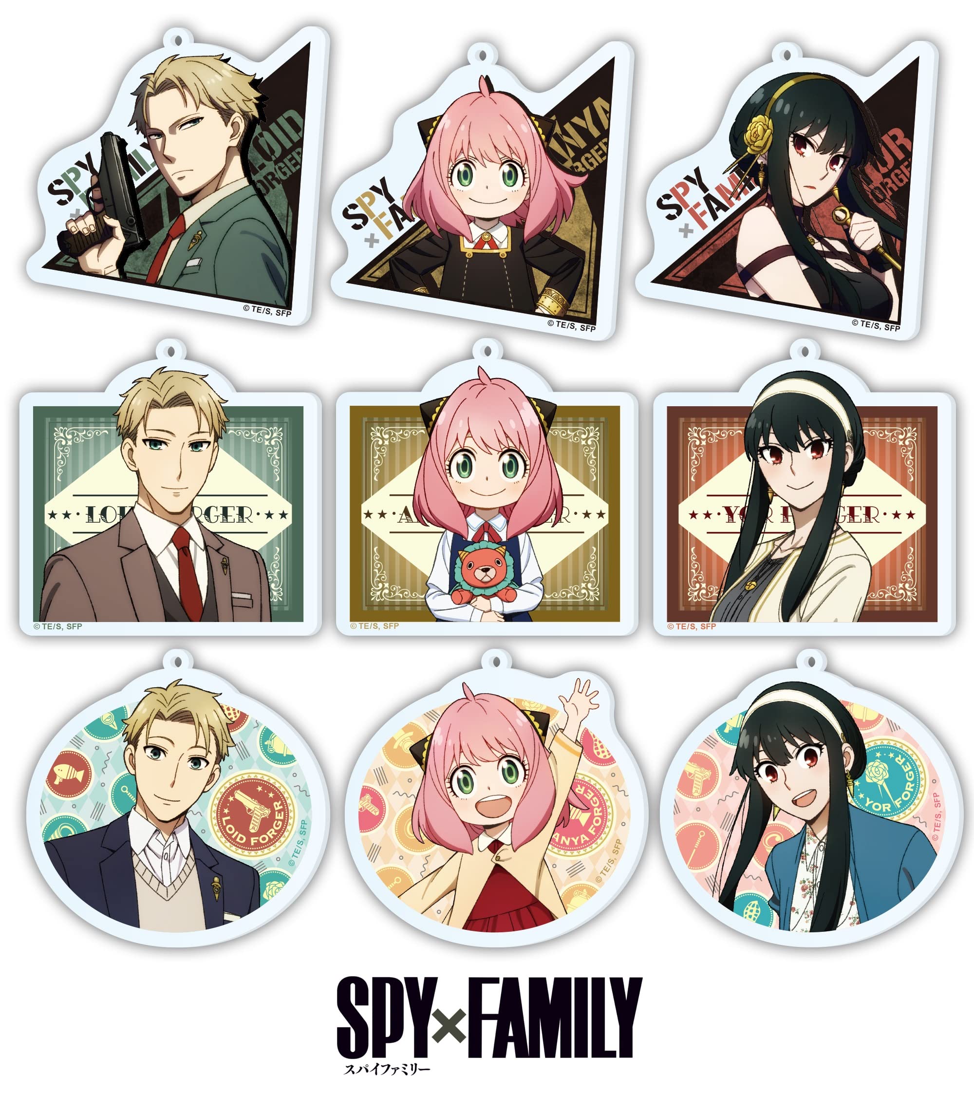SPY×FAMILY Акриловый ремешок-брелок Коробка
