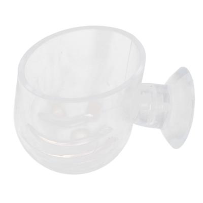 Aquarium Roter Wurm Futterspender Transparent Kleiner Kegel Futterbecher für Salzkrebse Blutwürmer