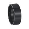 Polish Flat Stainless Steel Ring for Men Women 4mm 6mm 8mm 12mm Wide Couple Rings Jewelry Anniversary Wedding Gift
