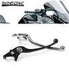 Dźwignia hamulca przedniego do SUZUKI GSF 400 600 650 1200 1250 N/S BANDIT Inazuma 250 Burgman 650 Gladius SV 1000 Motocykl Aluminium