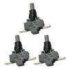 3pcs Gear Switch 10A/250V Push Button Switch AL-K2 Room Heater Electric Heater Switch 2pin Repair Accessories