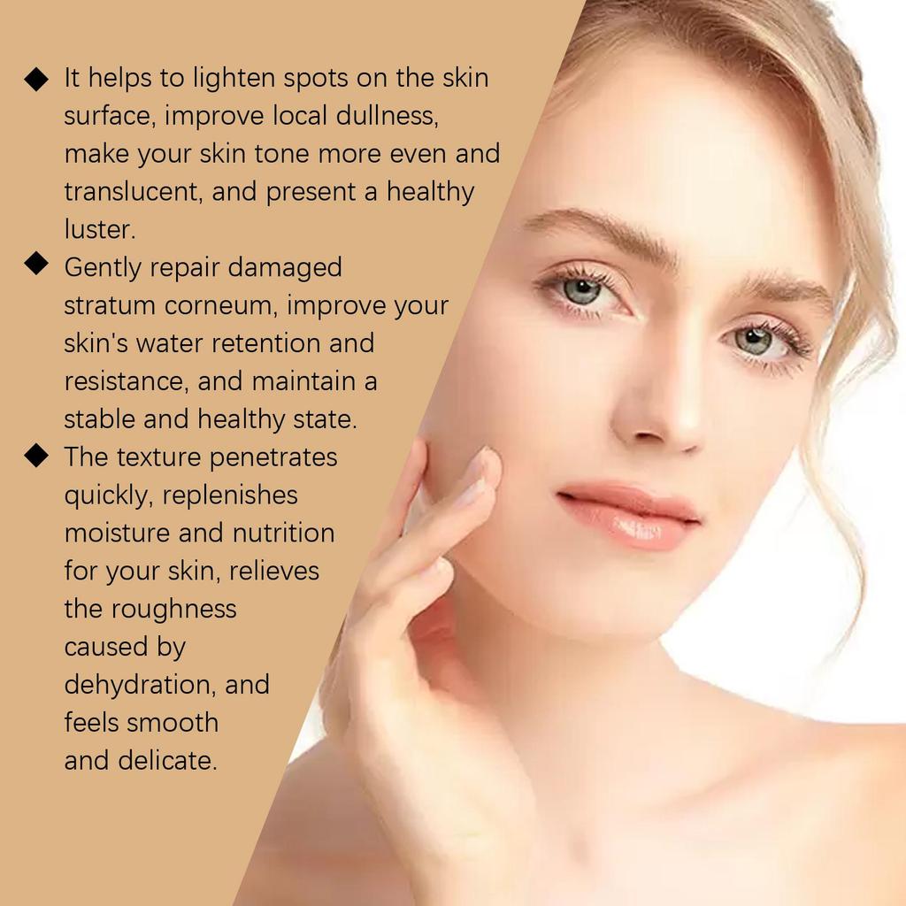 Brightening Facial Serum for Dark Spots Dull Skin Hydrating and Oil Balancing Face Care for Sensitive Skin Women Glow Serum