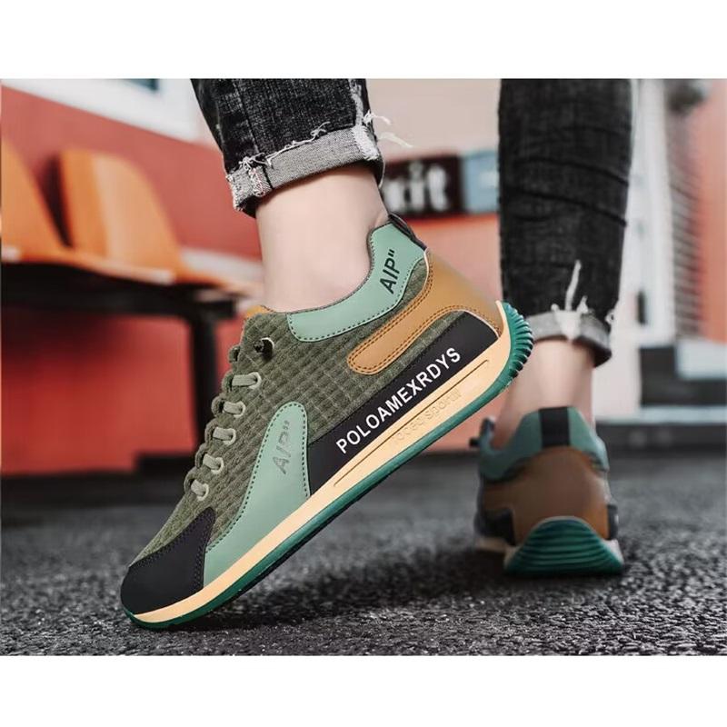 Cotton Men's Shoes, Casual Sports, All-match Casual Shoes, Men's Lightweight Flat-bottomed Running Shoes