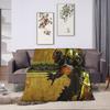 Soft Warm Blanket Airplane Travel B-BioShocks 2 Remastered Throw Blanket Flannel Bedspread For Outdoor Funny Sofa Bed Cover