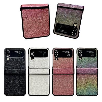 Custodia protettiva completa con cerniera colorata per Samsung Galaxy Z Flip4/3, design anticaduta per schermo pieghevole.