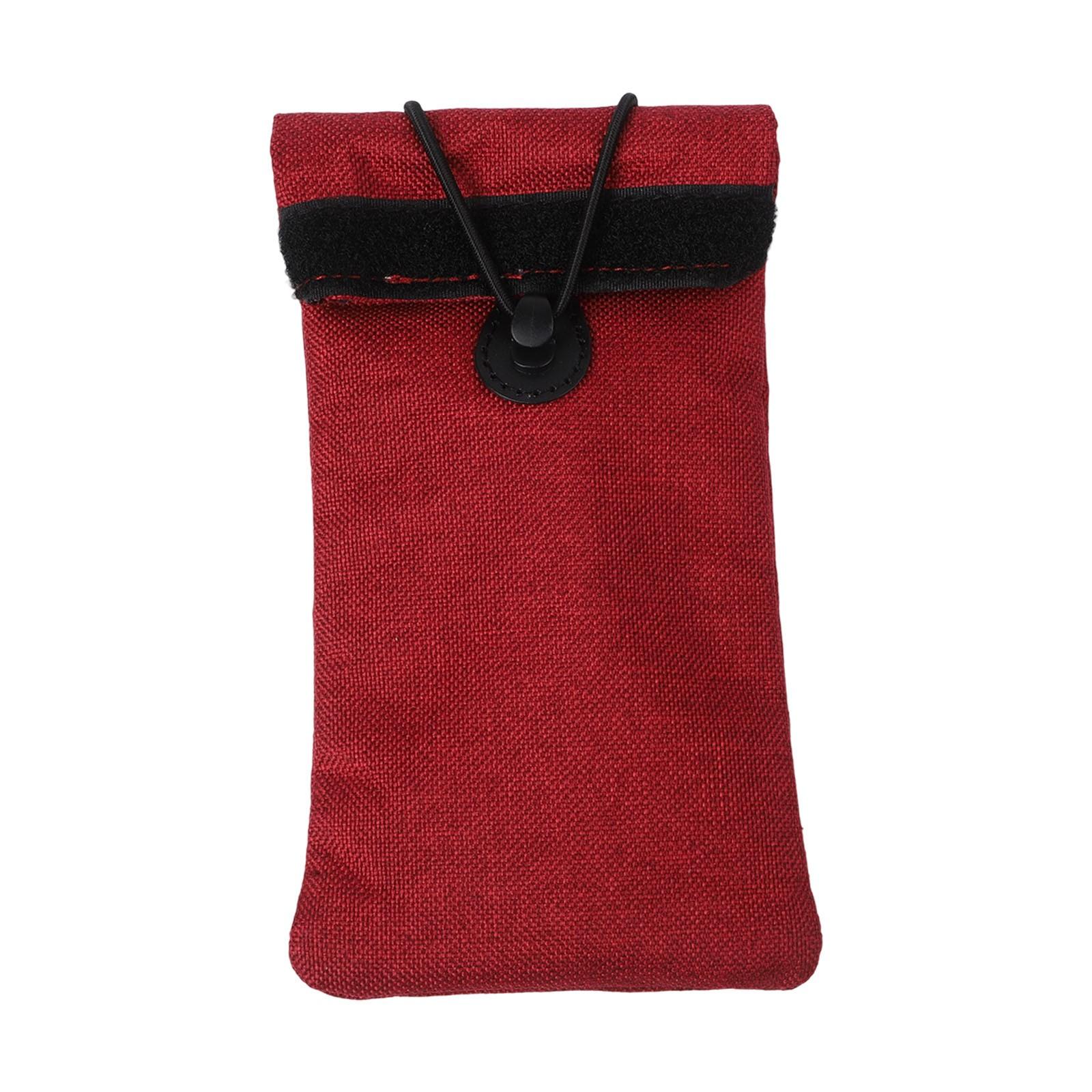 

Холщовый чехол Фарадея для ключей от машины и сотовых телефонов, дизайн против отслеживания