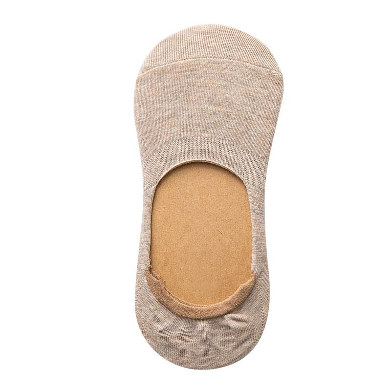 5 Pairs Spring Summer Women Socks Solid Color Fashion Wild Shallow Mouth Felmen Girls Female Invisible No Show Slipper Socks
