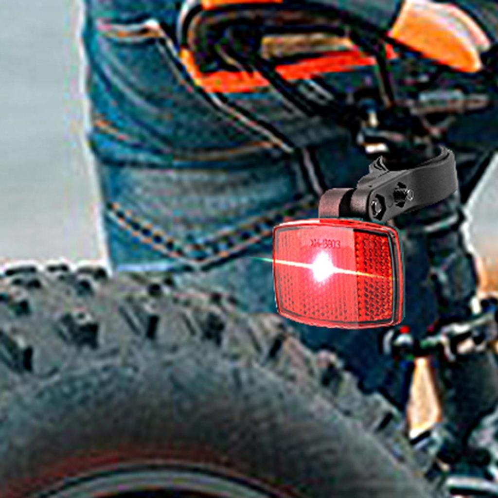 Light Rear Reflector, Safety Bicycle Rear Reflector, Bike Rear Reflector Waterproof Safety Warning Reflector