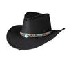 JYL TS DIY Woven Cowboy Hat Outdoor Sun Protection Woven Straw