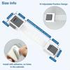 Child Safety Lock Baby Drawer Lock Child Anti-opening Cabinet Door Refrigerator Lock Buckle Baby Anti-pinch Safety Buckle
