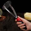 Manual Potato Masher Stainless Steel Potato Smasher Portable Kitchen Tools for Baby Food, Fruits, Bananas, Baking