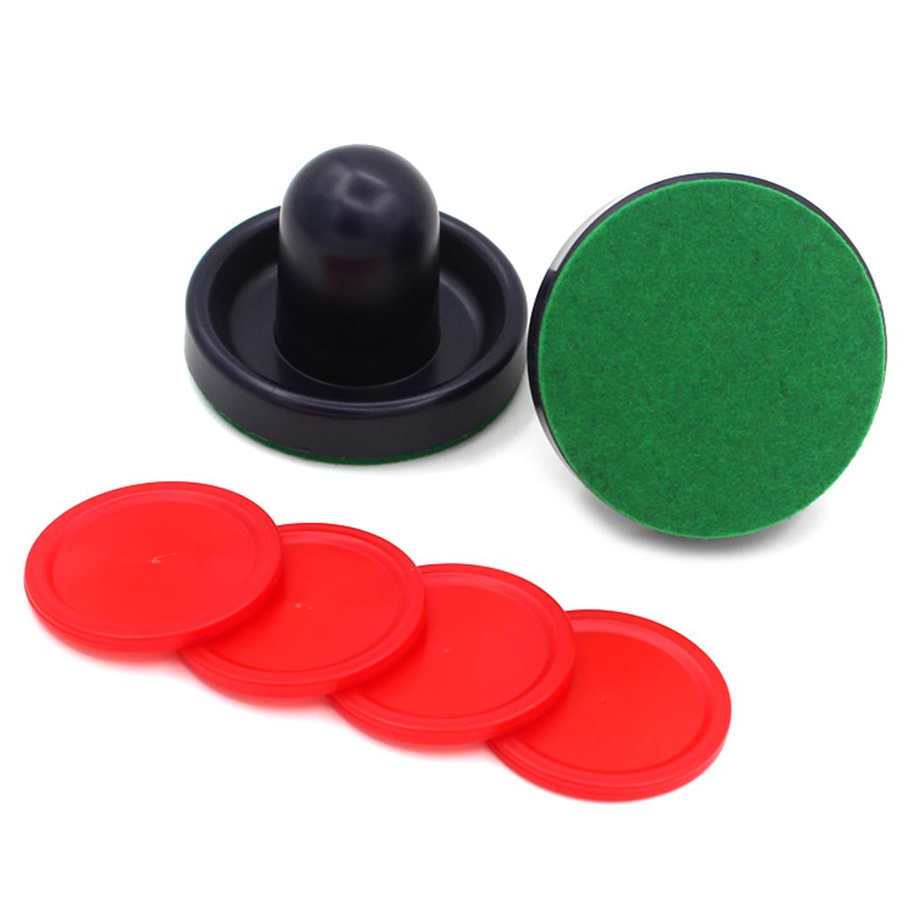 Air Hockey Zubehör Tischhockey Scheiben Schieber Zubehör Torgriff Schläger Ersatzzubehör für Spieltische