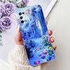 For Realme 7 Pro Case RMX2170 Colorful Flowers Painted Cover Soft Silicone Phone Case For Realme 7 5G RMX2111 Realme7 Pro Fundas