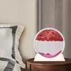 Art Picture Night Light Hourglass Lamp Creative for Dining Room