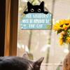 Natural Wood Cats Greeting Sign Pet Welcome Sign Plaque Wall Hanging Decoration Perfect For Pet Lover And Warm Space