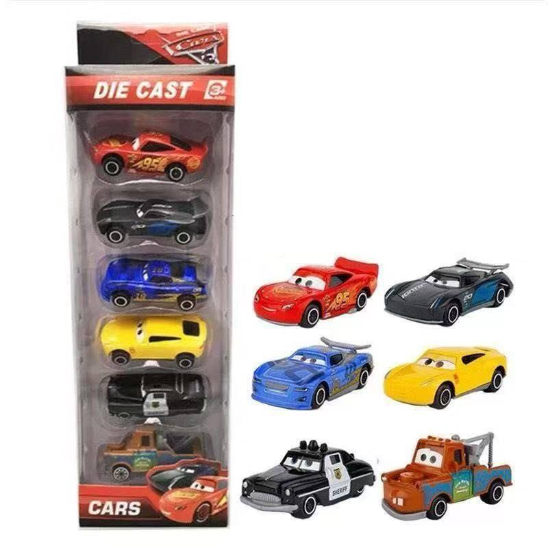Lightning Cars Mater Jackson Storm Model Toy Set Kids Gift Birthday