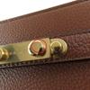 Excellent BALLY Shoulder Bag Carriage Shoulder Bag 2WAY Leather Handbag Brown Used
