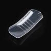 140pcs Dual System Form Extension False Nail Tips Nail Art Tips UV Gel DIY 12 Sizes with Lines