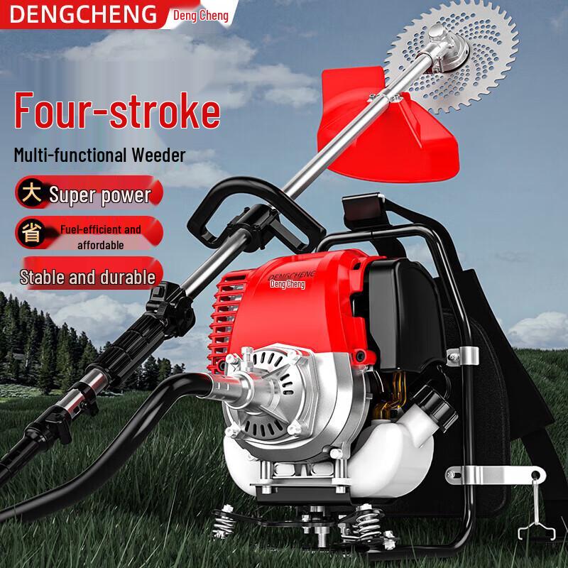 

Dengcheng 4-Stroke Gasoline Backpack Lawn Mower CN plug (adapter included)