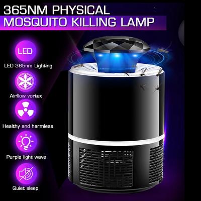 Lâmpada LED Mata-Mosquitos/ Armadilha Anti-Mosquitos Lâmpada Elétrica para Mosquitos Luz LED Doméstica Mata-Insetos Armadilha para Insetos