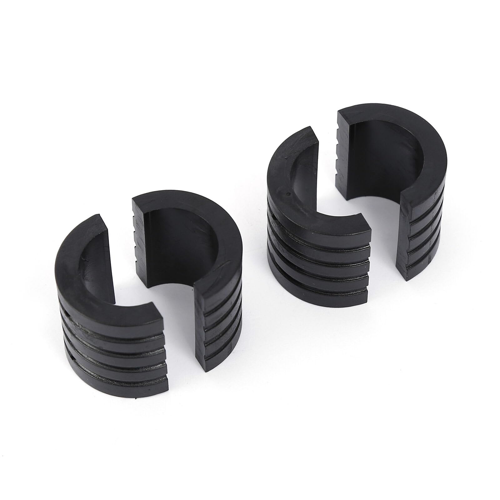 

FOVPLUE Universal Motorcycle Highway Foot Peg Mount Spacer / Bushing / Rubber Spacer Converts чорний