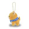 Amuse Plush Toy Mascot Keychain Brown
