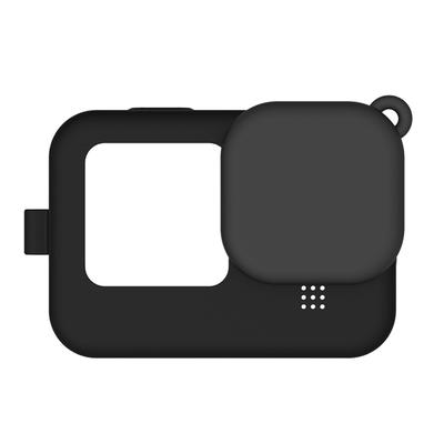 Silicone Case for GoPro Hero 12 11 10 9 Black Tempered Glass Screen Protective Film Lens Cap Cover for GoPro9 12 Accessories
