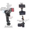 Versatiled Aluminum Camera Mount Metal Quick Release With Double Handles And Expansion Port For Studio Use