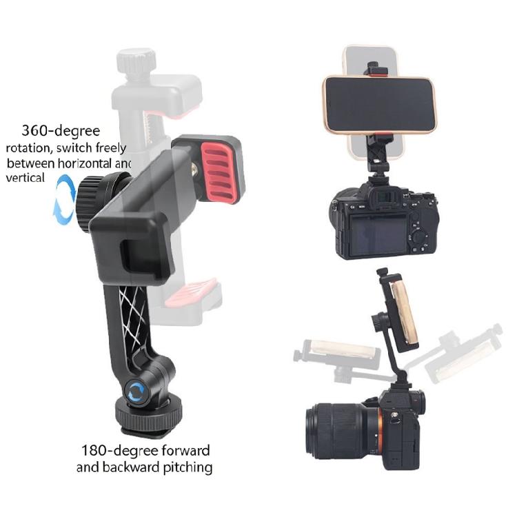 Versatiled Aluminum Camera Mount Metal Quick Release With Double Handles And Expansion Port For Studio Use
