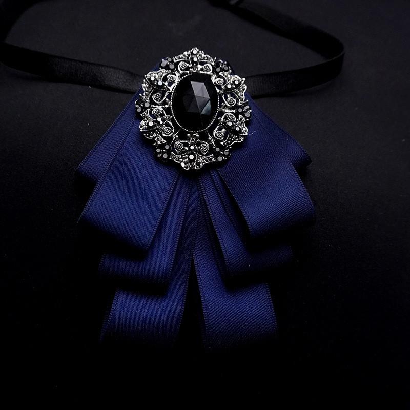 Mens Highend Korean Style Suit Shirt Bow Tie Wedding Groom Corsage For Formal Events