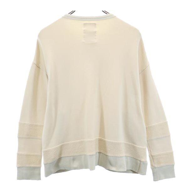 SHAREEF made in Japan Long sleeve sweat trainer 1 Beige Men's Used