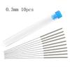 10pcs 3D Printer Nozzle Cleaning Kit 0.15/0.2/0.25/0.3/0.35/0.4/0.5/0.6/0.8/1.0mm Stainless Steel Nozzle Cleaning Needles